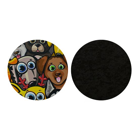 Sedia ergonomica per bambini regolabile in altezza 119-142 cm - animali