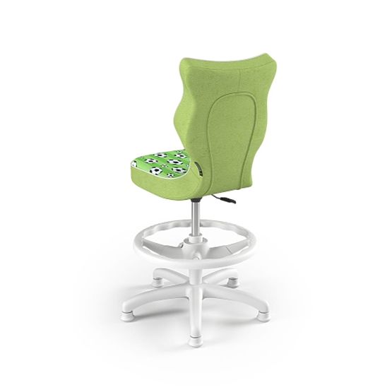Sedia ergonomica per bambini regolabile in altezza 119-142 cm - palloni da calcio