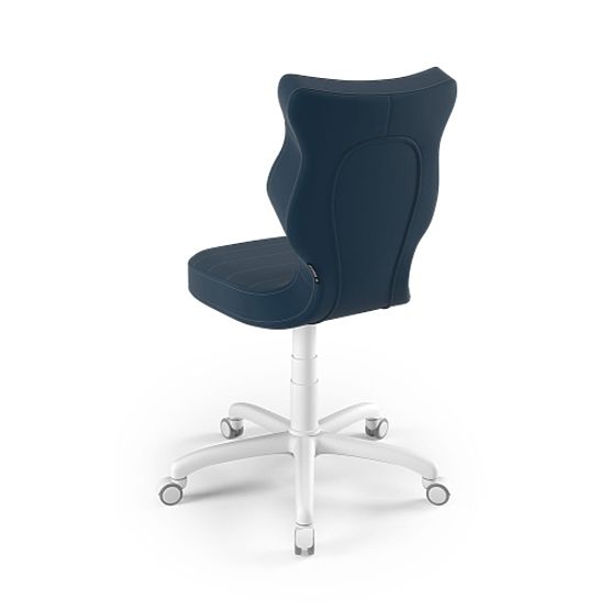 Sedia ergonomica per scrivania regolabile in altezza 146-176,5 cm - blu navy