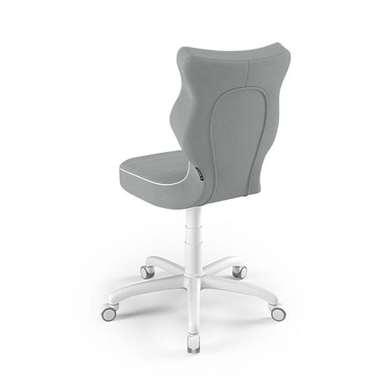 Sedia ergonomica per scrivania regolabile in altezza 159-188 cm - grigia