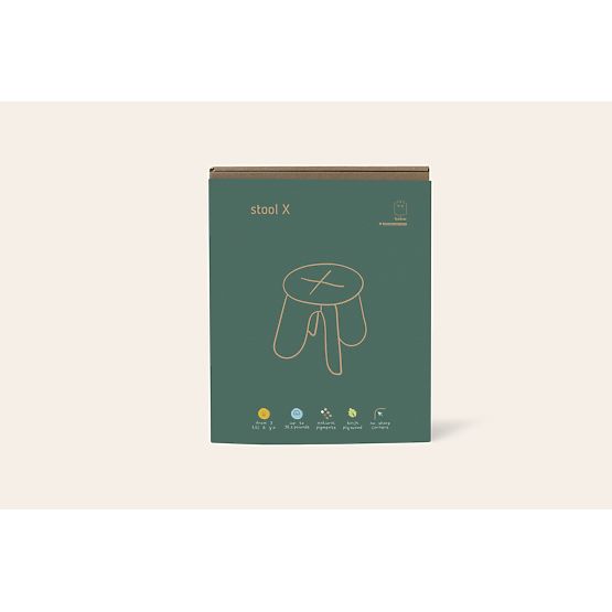 Sedia di design X - naturale