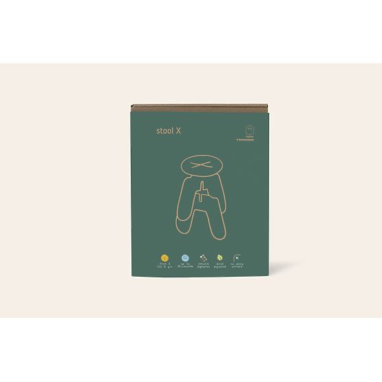 Sedia di design X - naturale