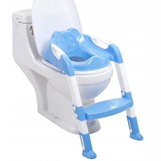 Sedia e gradini per il bagno - blu