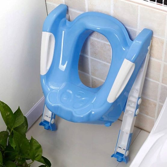 Sedia e gradini per il bagno - blu