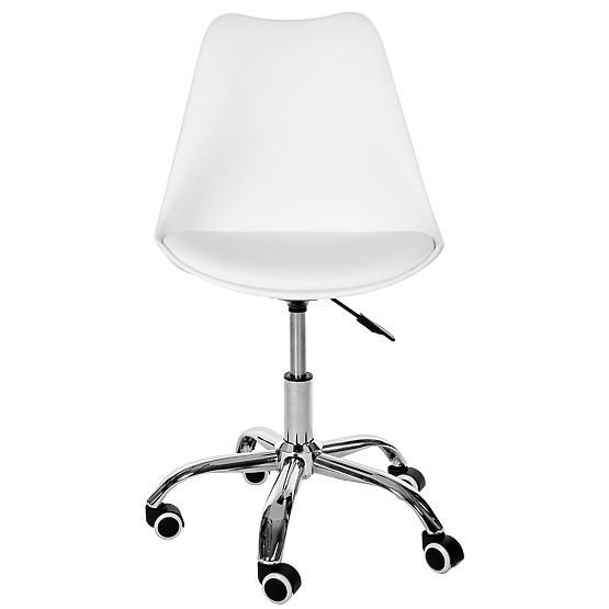 SEDIA GIREVOLE FD005 BIANCA