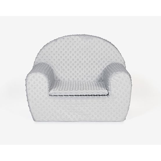 Poltroncina per bambini Minky - grigia