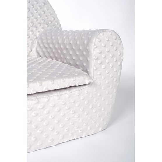 Poltroncina per bambini Minky - grigia