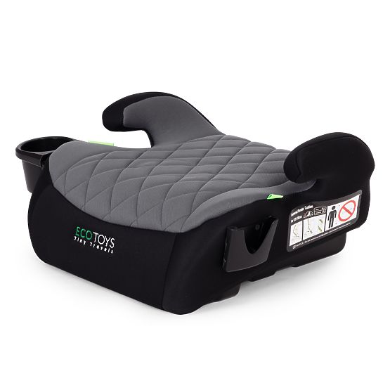 Seggiolino auto rialzo per bambini i-SIZE altezza 125-150 cm portabicchieri ECOTOYS