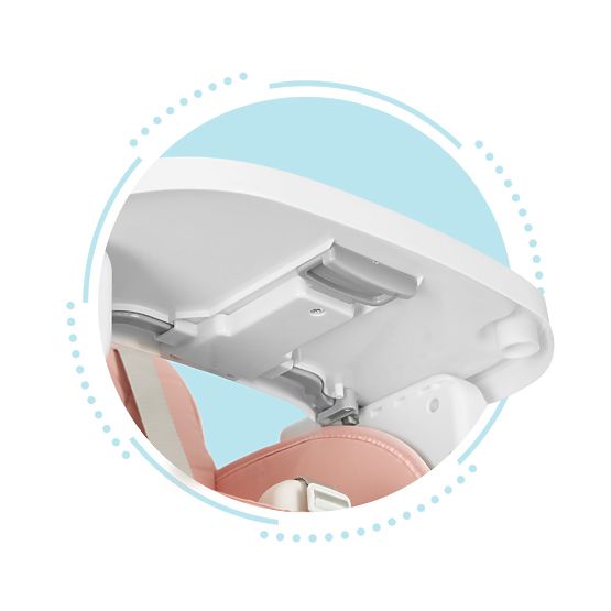 Seggiolone pieghevole 3 in 1 per bambini ECOTOYS