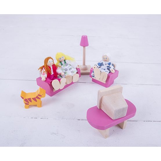 Set casa familiare Bigjigs Toys