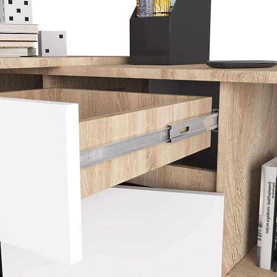 SET CLP B-17 COMÒ + SCRIVANIA PK SONOMA / BIANCO