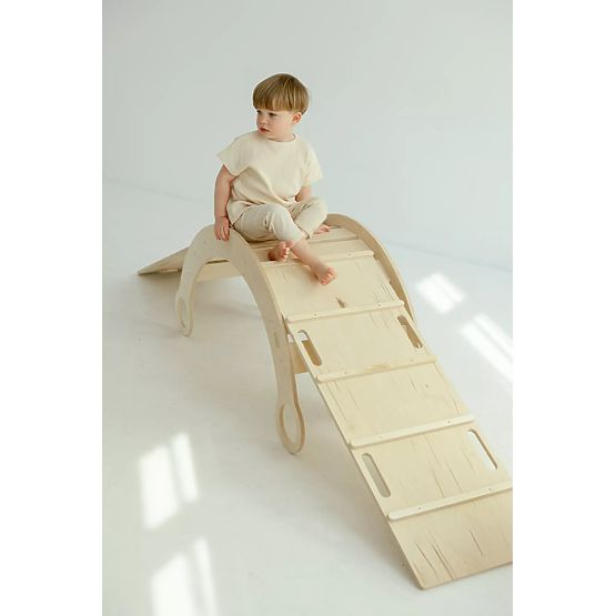 Set da arrampicata Montessori L - naturale