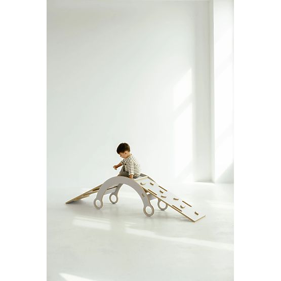 Set da arrampicata Montessori M - bianco