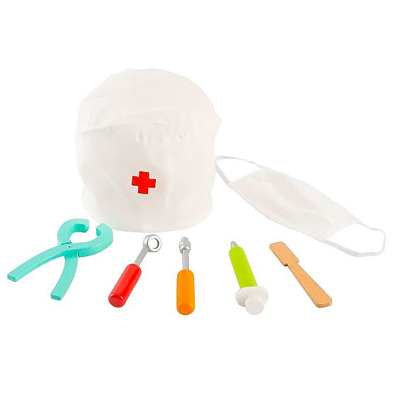 Set da dentista con borsa e 7 accessori per bambini ECOTOYS