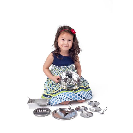 Set da forno con stampi in acciaio inossidabile