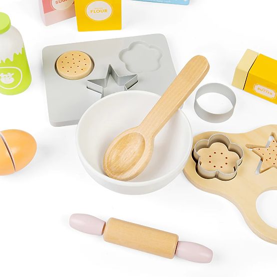 Set da forno in legno per biscotti