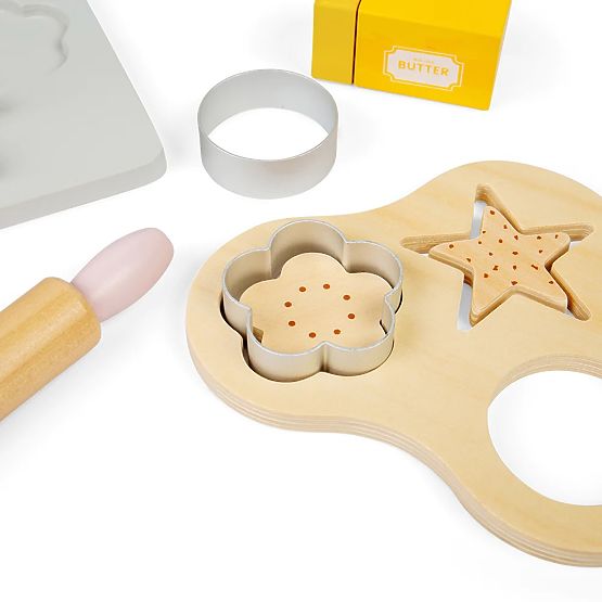 Set da forno in legno per biscotti
