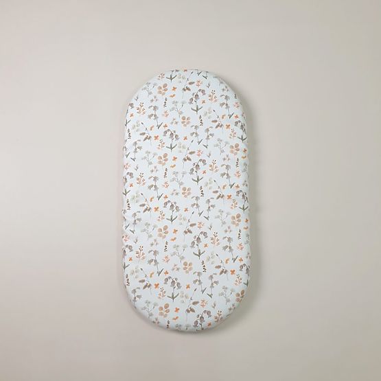 Set di bambù con coperta leggera - fiori