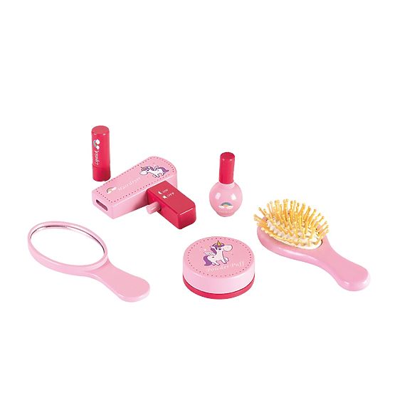 Set di bellezza pochette cosmetica 6 accessori cosmetici ECOTOYS