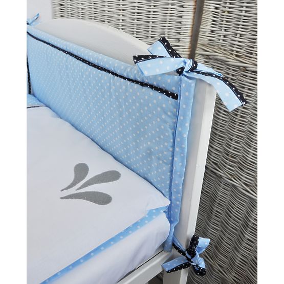Biancheria da letto per bambini 2 pezzi Elefantino blu