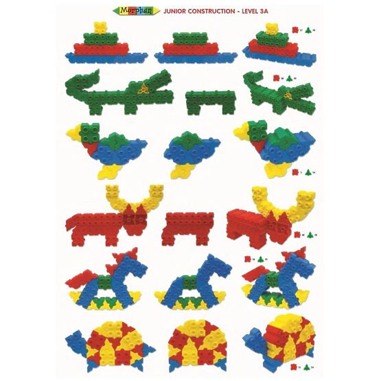 Set di creature mistiche, costruzioni Morphun 260 pezzi
