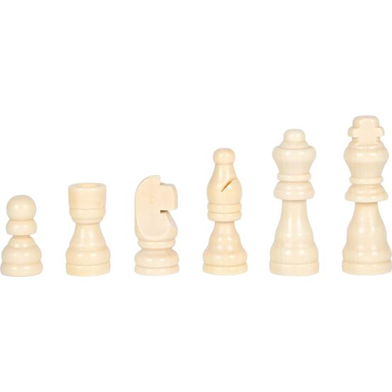 Set di giochi in legno 3 in 1 - Scacchi, Dama, Mulino