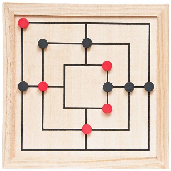Set di giochi in scatola di legno