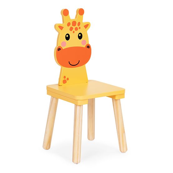 Set di mobili per bambini tavolo + 2 sedie giraffa ECOTOYS
