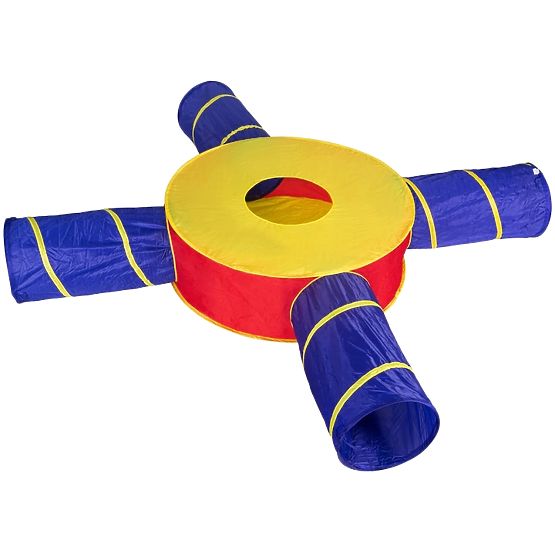 Set di tende per bambini 7 in 1 case + 4 tunnel