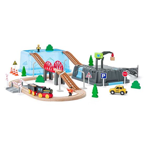 Set ferroviario Miniera 63 elementi