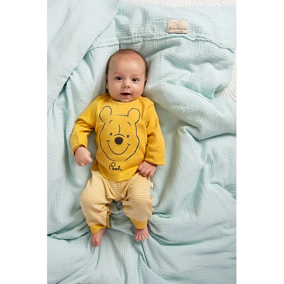 Set lenzuola in mussola da 3 pezzi Heavens - Menta