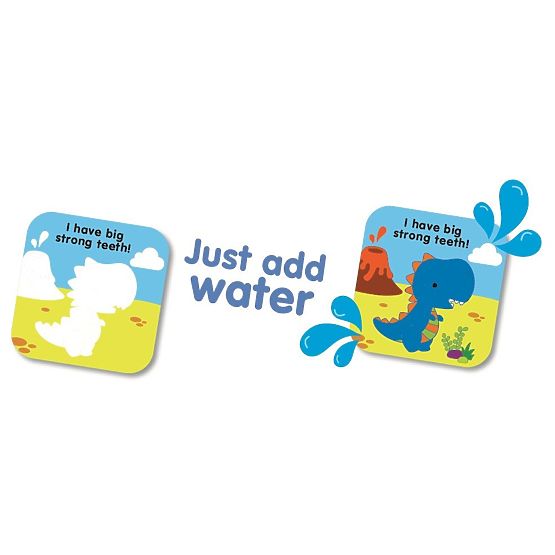 Set libro che cambia colore con giocattolo - Dinosauro