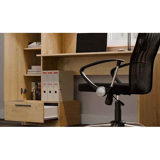 Set Scrivania + Scaffale COSMO ROVERE ARTISAN