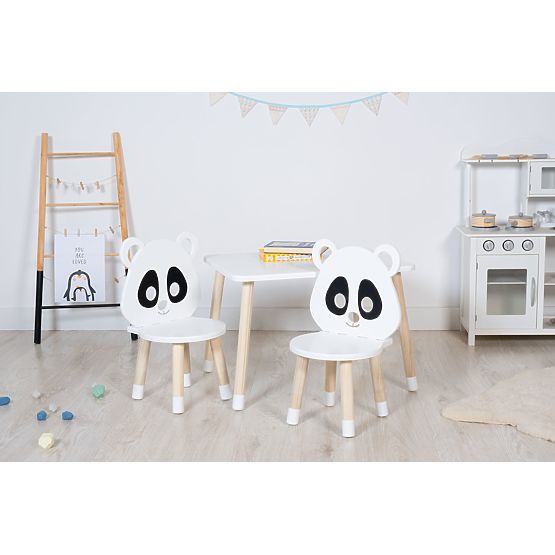 Set tavolino e sedie - Panda
