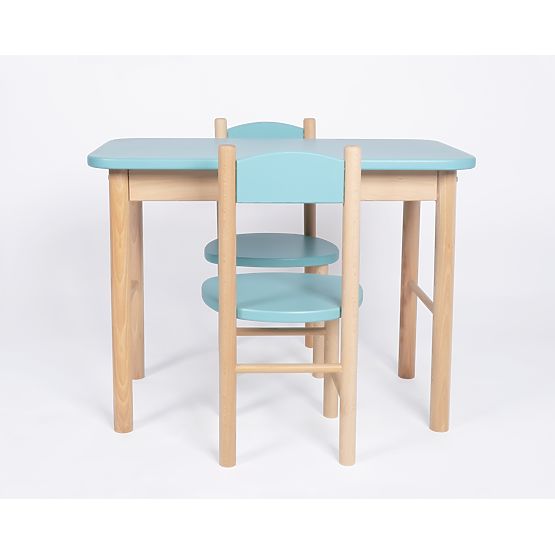 Set tavolino e sedie OURBABY baby blue