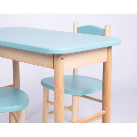 Set tavolino e sedie OURBABY baby blue