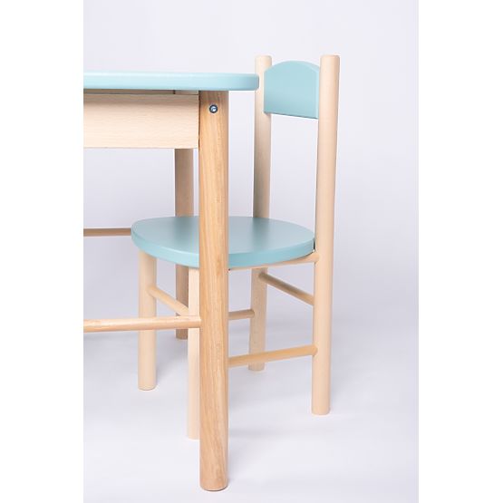 Set tavolino e sedie OURBABY baby blue