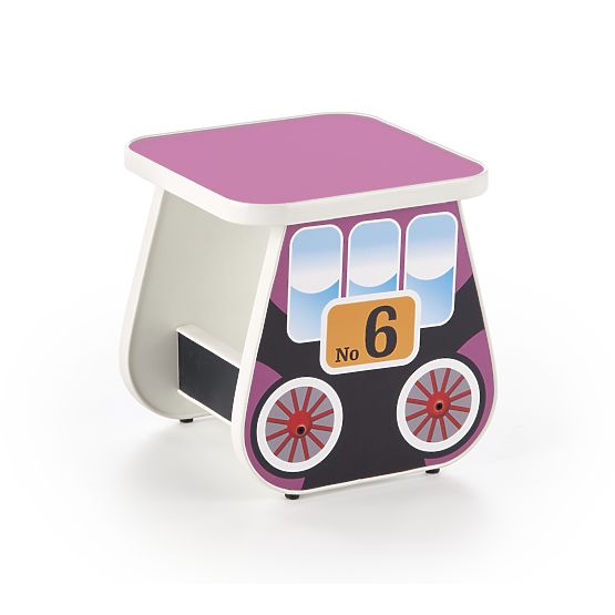 Sgabello per bambini Lokomo viola