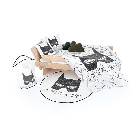 Sig. Little Fox Batman Pillow - Sii sempre un eroe