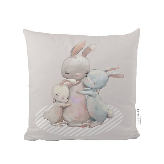 Sig. Little Fox Pillow Forest School - Conigli in un abbraccio