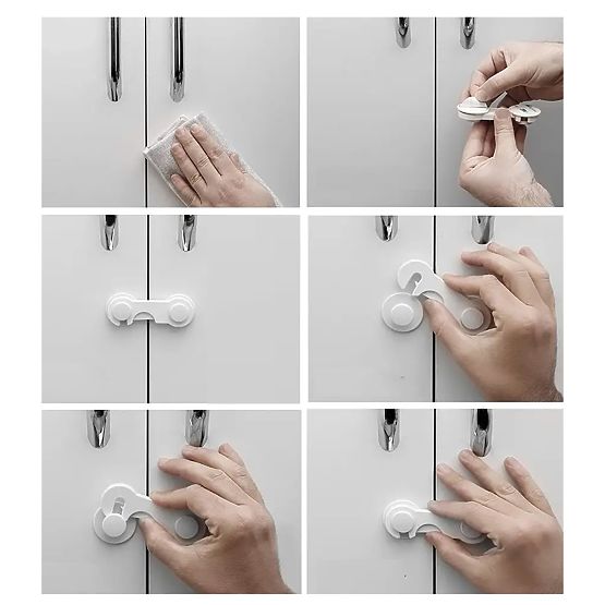 SIPO Assicurazione per bambini per mobili - 10 pz