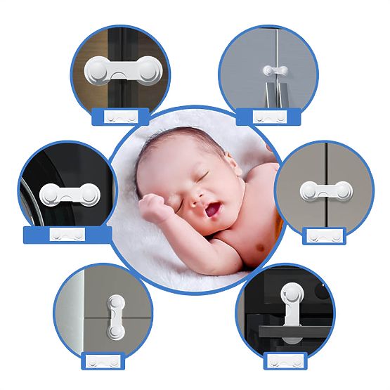 SIPO Assicurazione per bambini per mobili - 10 pz