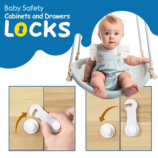 SIPO Assicurazione per bambini per mobili - 10 pz