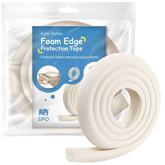 SIPO Nastro protettivo per bordi di mobili, beige - 1 pz