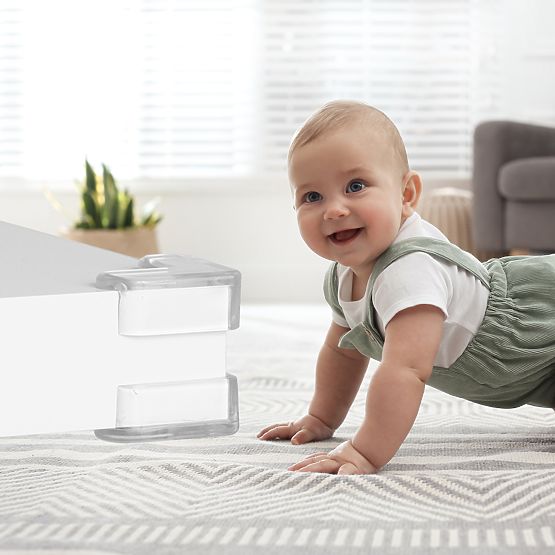 SIPO Set di protezioni in silicone a forma di L - 12 pz