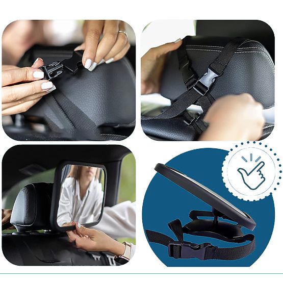 SIPO Specchietto per il monitoraggio del bambino in auto