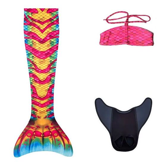 Sirena - monopinno Aquaris per nuoto Coral 