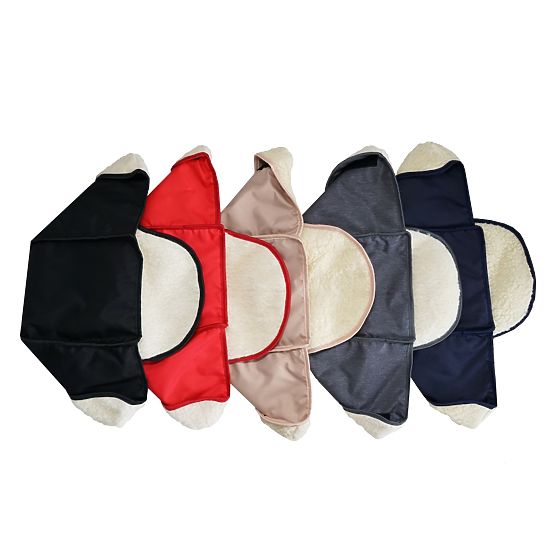 Slitte per gemelli Duo Sport - colore rosso del sedile