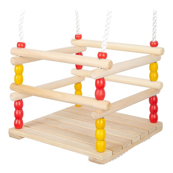 small foot Altalena in legno per bambini piccoli