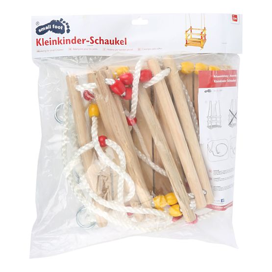 small foot Altalena in legno per bambini piccoli